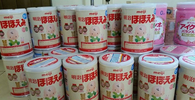 sữa Meiji nội địa Nhật Bản