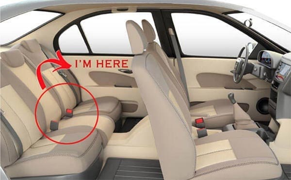 Ghế giữa phía sau chính là vị trí an toàn nhất cho bé khi ngồi trên ô tô