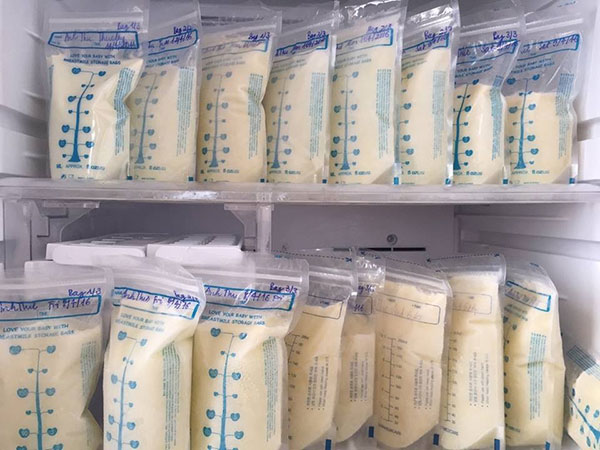 hướng dẫn bảo quản sữa mẹ trong tủ lạnh