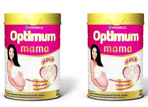 Optimum Mama Gold là sản phẩm của công ty Vinamilk