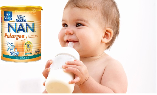 Sữa NAN hỗ trợ hệ tiêu hóa cho bé