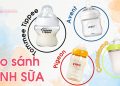 So sánh bình sữa Tommee Tippee, Comotomo, Pigeon, Avent