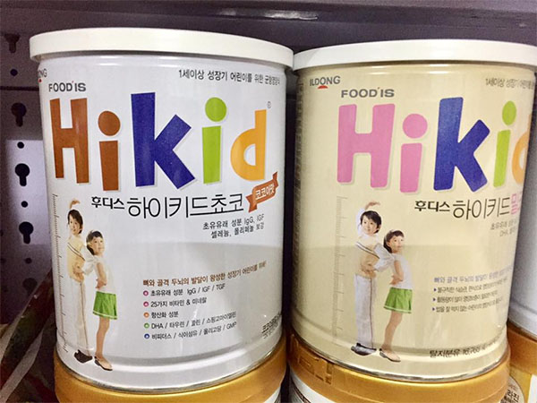Sữa Hikid Hàn Quốc có tốt không?