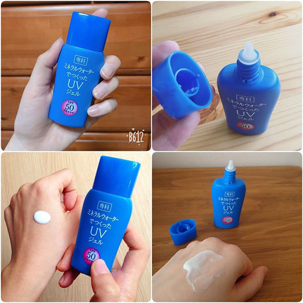 Kem chống nắng Shiseido Mineral Water Senka SPF 50+