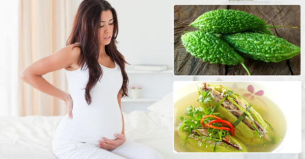 Phụ nữ mang thai ăn mướp đắng có thể bị giảm đường huyết