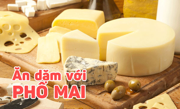 Hướng dẫn cách làm cháo phô mai cho bé ăn dặm