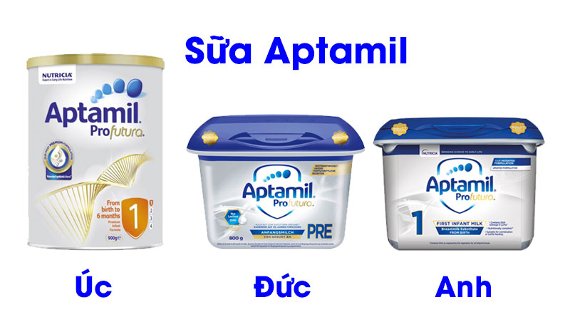 Sữa Aptamil Profutura Úc, Anh, Đức có tốt không?