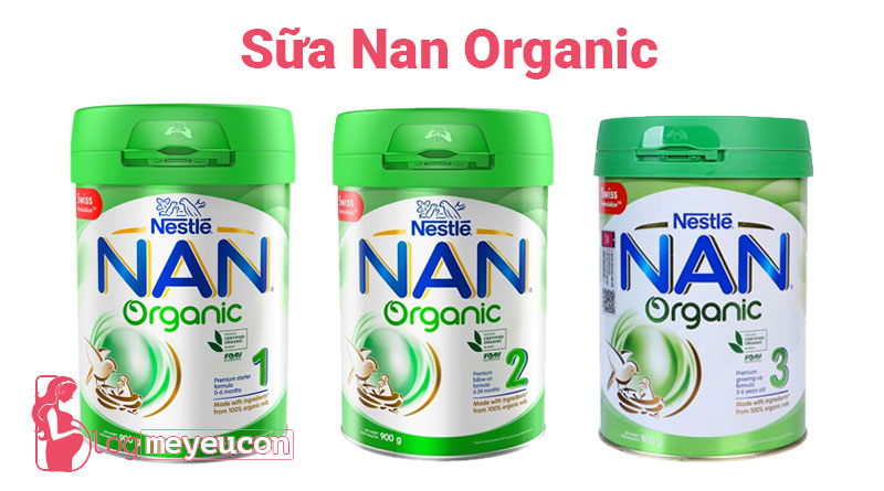 Sữa Nan Organic có mấy loại
