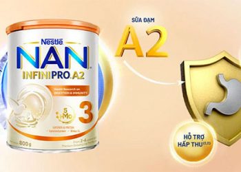 Sữa Nan Infinipro A2 tăng khả năng hấp thu dinh dưỡng, tốt cho hệ tiêu hoá